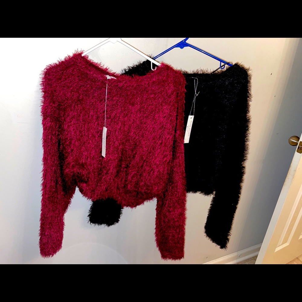 Eyelash sweaters /brand new /size large
